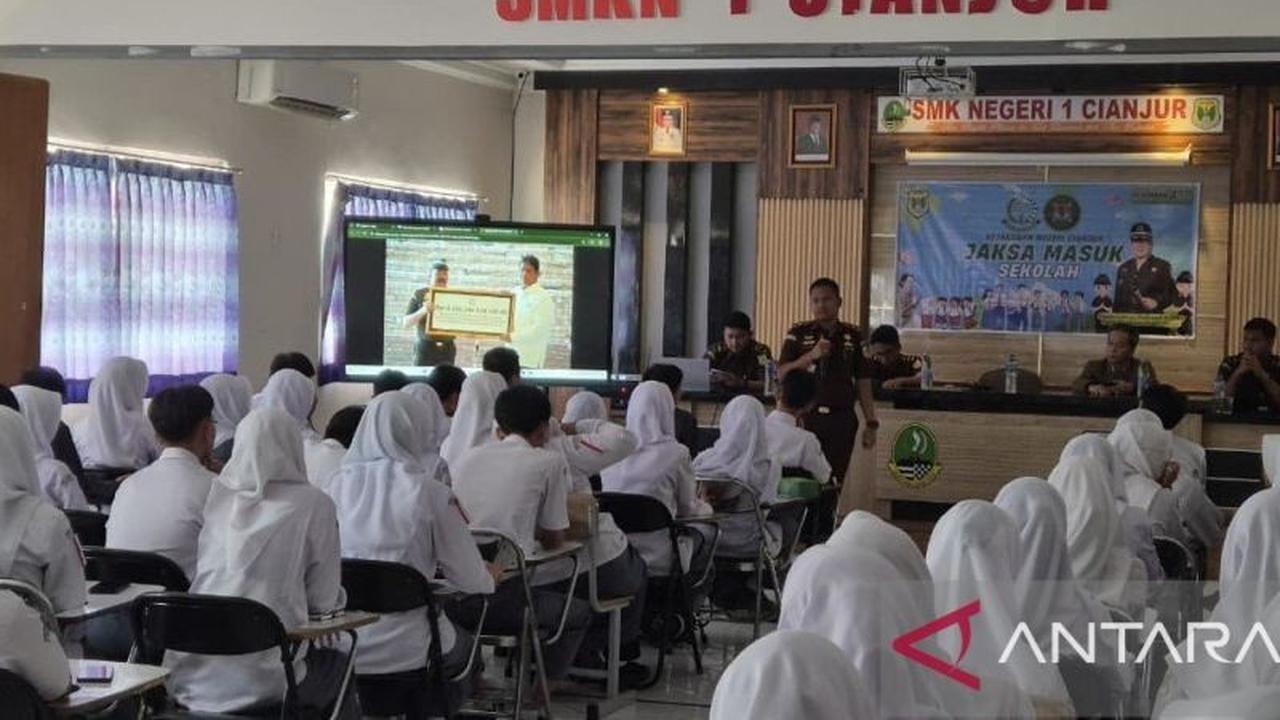 Kejari Cianjur Gelar Jaksa Masuk Sekolah, Edukasi Hukum Remaja Cegah Pelanggaran