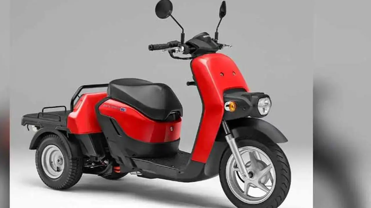 Honda Gyro E motor niaga yang disulap Honda dengan motor listrik
