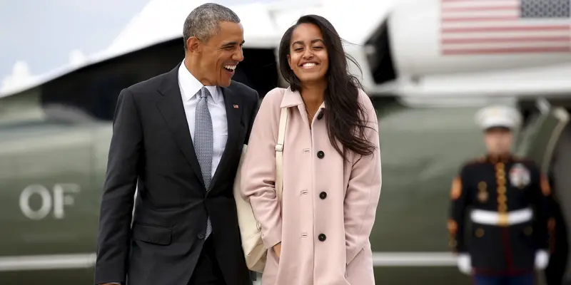 20160407-Intip Keakraban Obama dan Putri Cantiknya-Chicago