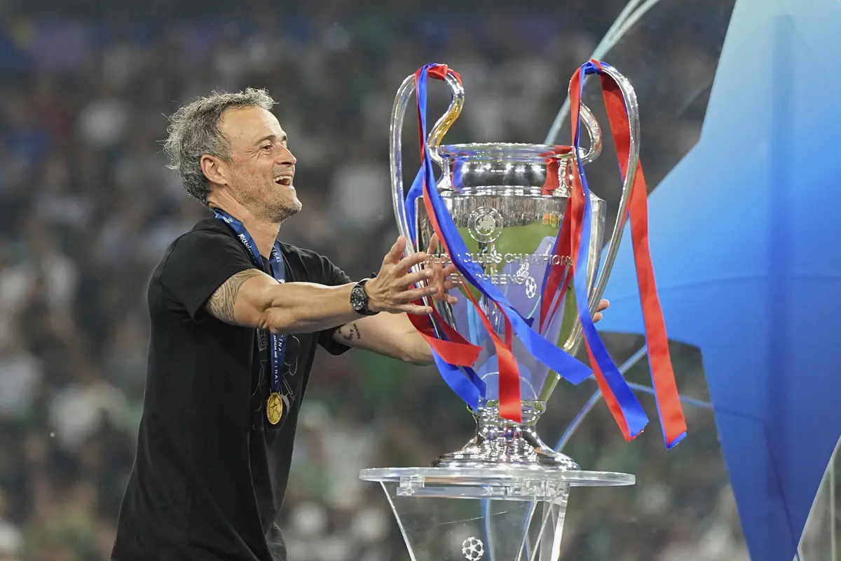 Pelatih PSG, Luis Enrique