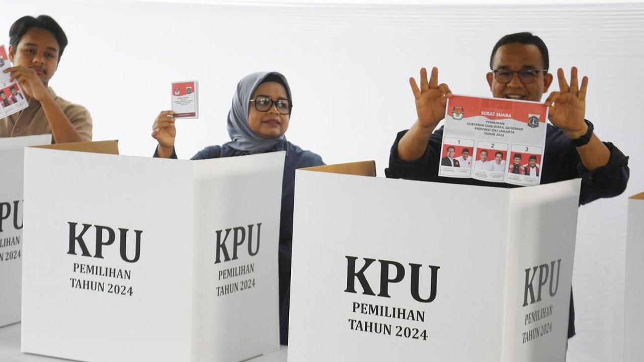 Anies Baswedan Sibuk Kawal TPS, Soroti Banyak Suara Golput Tahun ini