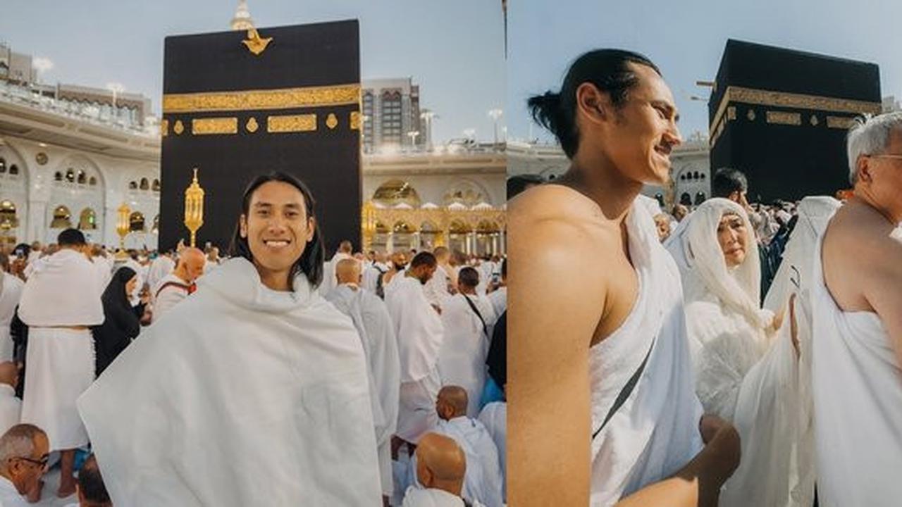 Dikira Non-Muslim, 7 Potret Sean Gelael Jalankan Ibadah Umrah Bersama Keluarga, Tampil dengan Rambut Gondrong