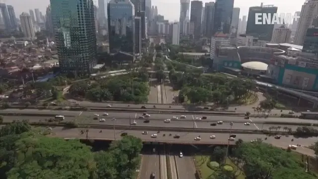 ENAM PLUS: Ini Suasana Lalu Lintas Jakarta Saat Libur Pilkada