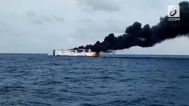 KM Satya Kencana IX terbakar di sekitar 54 mil barat daya perairan Tanjung Selatan dalam pelayaran dari Pelabuhan Surabaya menuju Banjarmasin, pada Sabtu pagi tadi sekitar pukul 05.35 Wita.