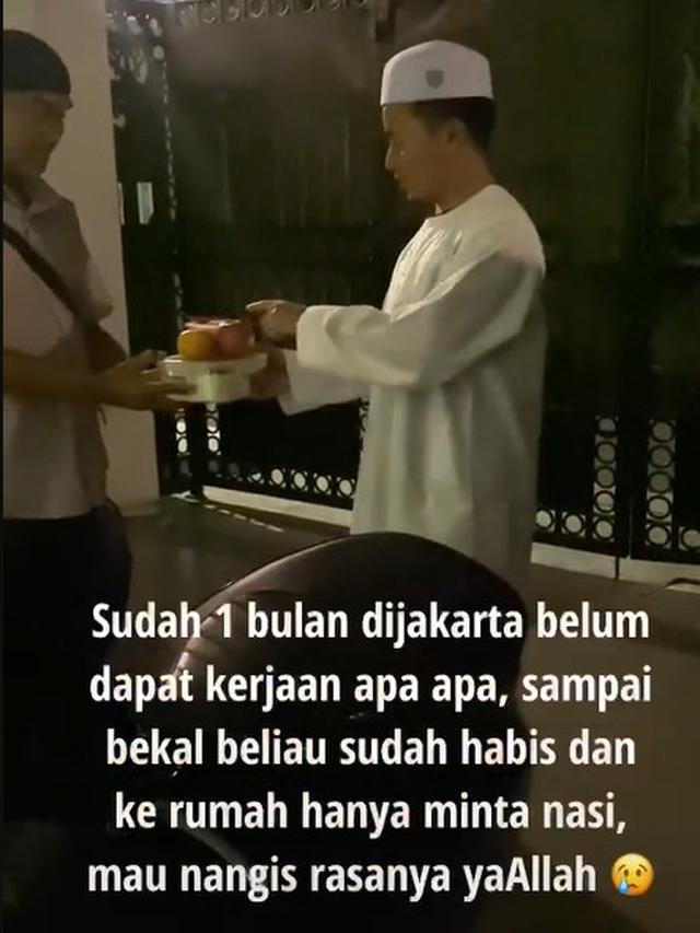 Viral Kakek Kelaparan Datangi Rumah Taqy Malik, Permintaannya Bikin Terenyuh