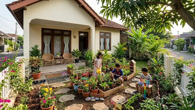 9 Ide Halaman Depan yang Ramah Anak-anak, Ciptakan Surga Bermain