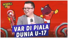 Berita video, scroll up kali ini akan membahas EMTEK Group sebagai pegang hak siar sekaligus produksi secara mandiri tayangan Piala Dunia U-17 2023 di Indonesia.