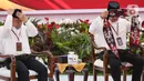 Anies-Cak Imin diantar para ketua umum partai politik pendukungnya dalam pendaftaran hari ini. (Liputan6.com/Faizal Fanani)