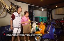 Raffi Ahmad dan Mpok Alpa Melongo Melihat Deretan Mobil Mewah dan Motor Antik Milik Denny Cagur