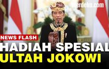 VIDEO : Gambar Jokowi Berkibar di Langit RI, Kado Spesial di Hari Ultah dari Marinir