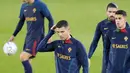 Cristiano Ronaldo baru saja membuat kisruh di Manchester United menyusul wawancara kontroversialnya. (AP/Armando Franca)