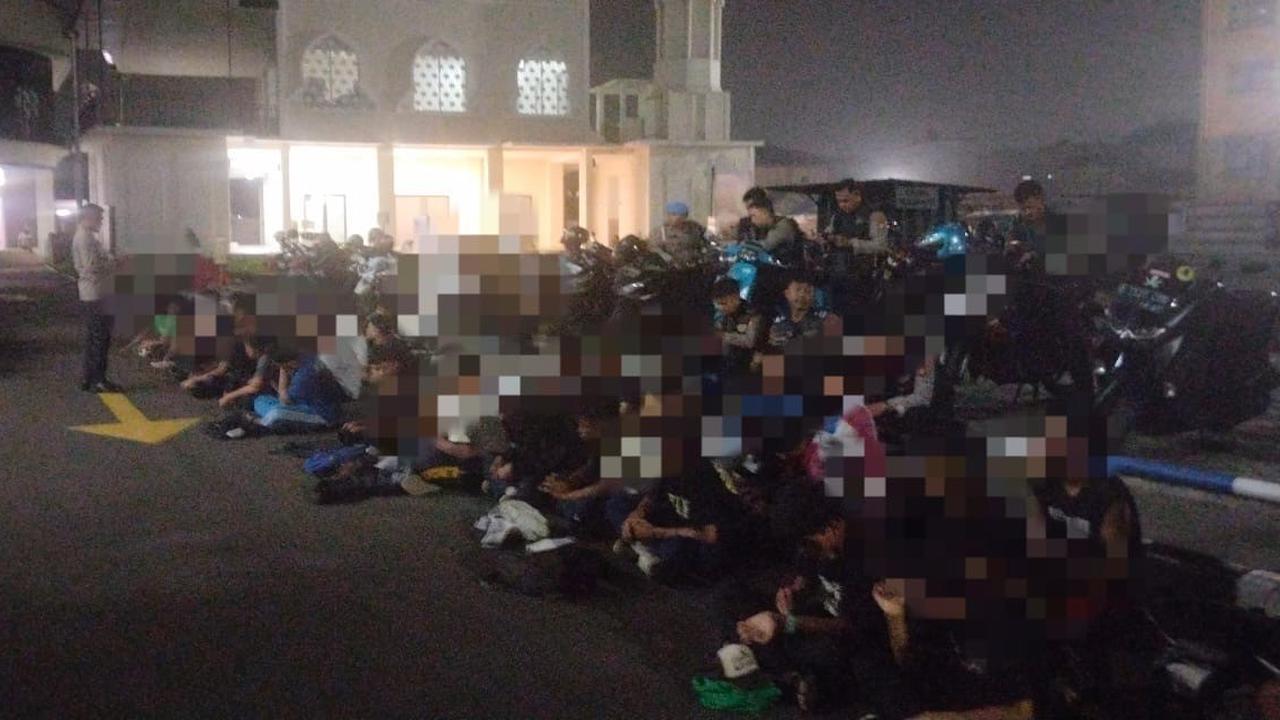 Polres Metro Tangerang Gagalkan Tawuran Puluhan Remaja, 21 Motor Disita