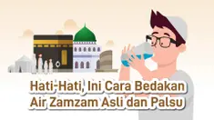 Hati-Hati, Ini Cara Bedakan Air Zamzam Asli Dan Palsu