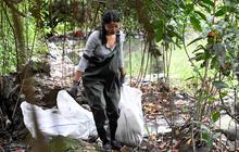FOTO: Aksi Bersih Sampah Plastik di Hutan Bakau Serangan Bali