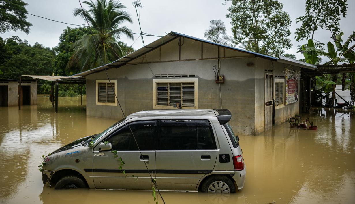 FOTO: Warga Pahang di Malaysia Dievakuasi Akibat Banjir ...