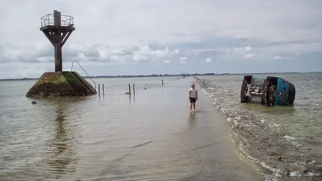 Passage du Gois, Jalan di Prancis yang Dapat Timbul Tenggelam