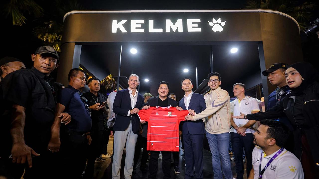 FOTO: Kelme Luncurkan Jersey Baru Timnas Indonesia