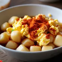 Ilustrasi Resep Aci Mini Telor untuk Camilan./Copyright depositphotos.com/AI