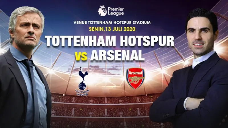 Tottenham Hotspur vs Arsenal - Liga Inggris