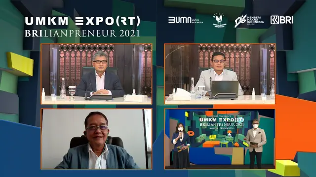 Majukan UMKM Lokal ke Kancah Dunia, BRI Hadikan BRILIANPRENEUR 2021