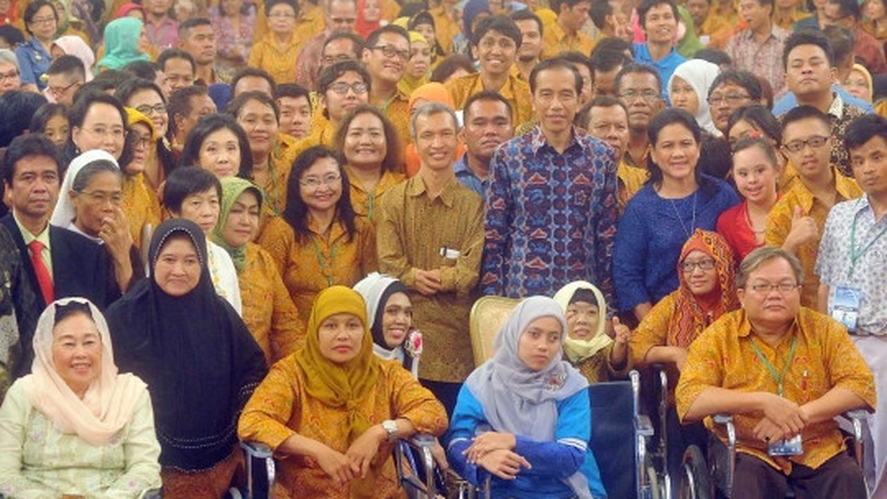 Presiden Jokowi peringati Hari Disabilitas Internasional di Istana