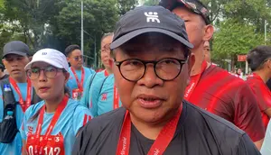 Pramono Jajal Lari 10K Jakarta Running Festival: Jujur Ngos-ngosan