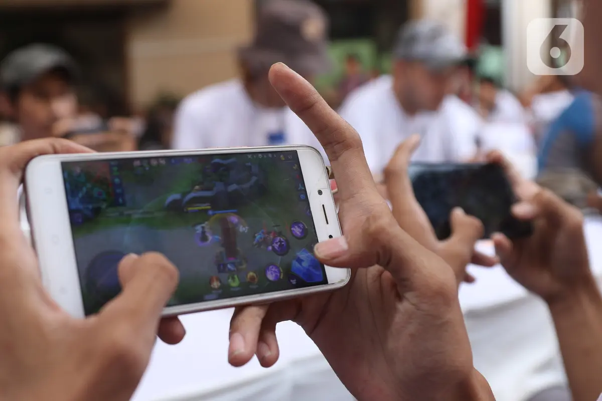 Pertandingan eSports Mobile Legends di IBEC 2019