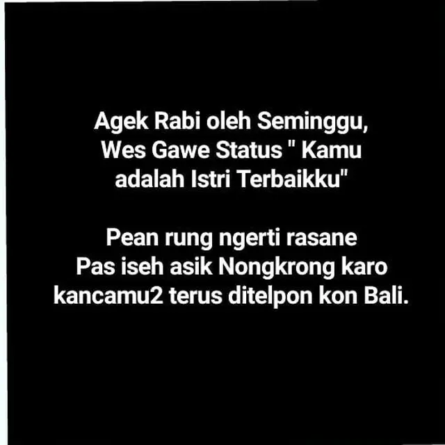 6 Status Facebook Kocak Suami Ini Bikin Ketawa Geli