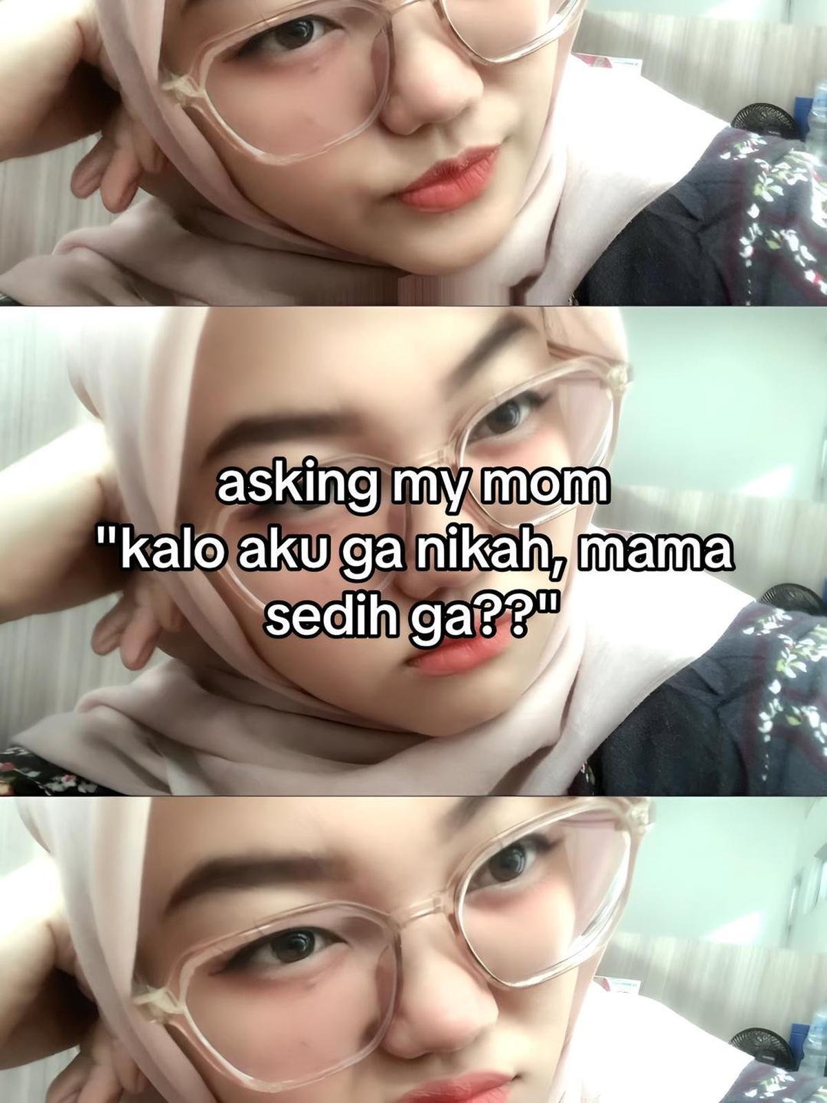 'Kalau Aku Enggak Nikah Sedih Enggak?', Jawaban Sang Ibu Bikin Syok Anaknya