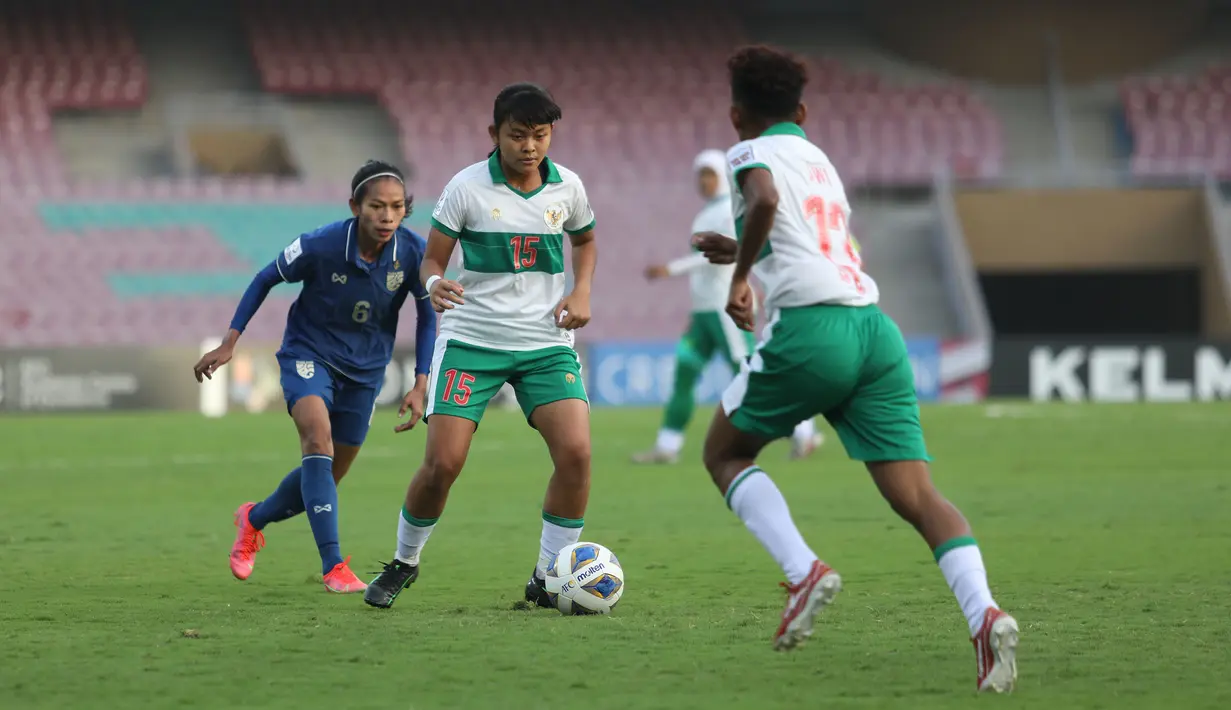 Thailand memang diunggulkan dalam laga tersebut, mengingat mereka adalah salah satu kekuatan sepak bola wanita di Asia Tenggara dengan tampil pada dua edisi Piala Dunia Wanita terakhir, 2015 dan 2017. (Dok. PSSI)