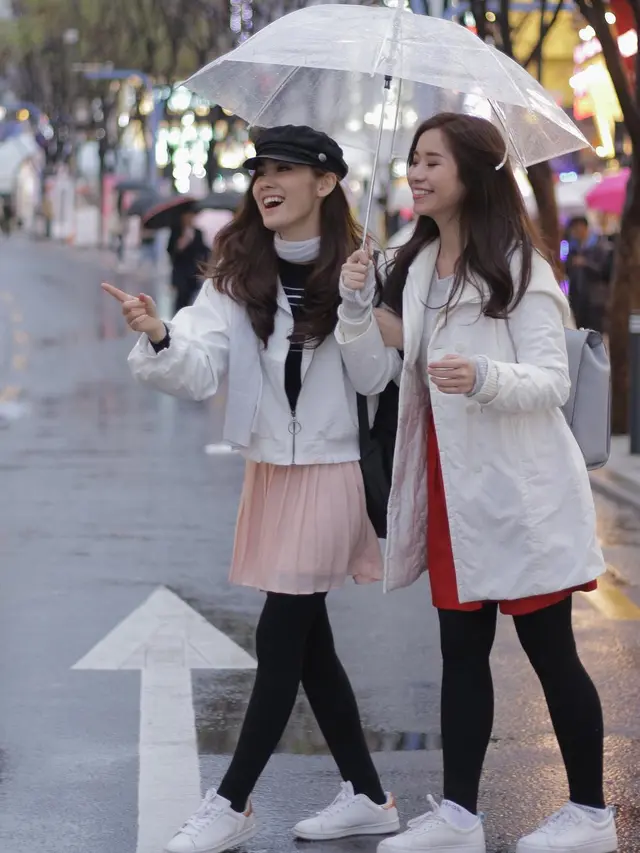 Jennifer Eve saat di Korea Selatan (Foto: Instagram/@jennifereve99)