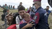 Bersyukurlah, bukan kamu yang berada di dalam foto-foto ini melainkan pengungsi Suriah yang nekat eksodus ke Hungaria