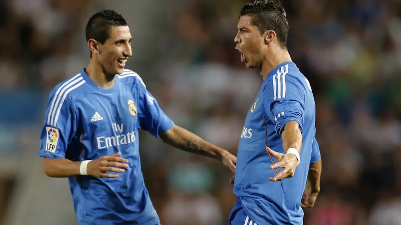 Cristiano Ronaldo dan Angel Di Maria