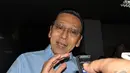 Wapres Boediono menyempatkan diri membesuk Ketua Umum Partai Gerindra Suhardi, Jakarta, Rabu (27/8/2014) (Liputan6.com/Miftahul Hayat)