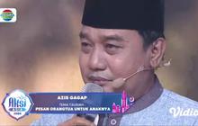 Selama Hidup, Azis Gagap Baru Pertama Kali Menangis di Atas Panggung Saat Ceramah Soal 'Pesan Orangtua Untuk Anaknya