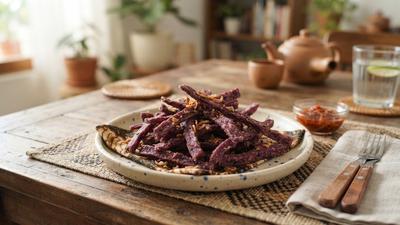 Resep Stik Bawang Ubi Ungu yang Renyah dan Gurih, Dari Bahan Sederhana Jadi Camilan Menggoda