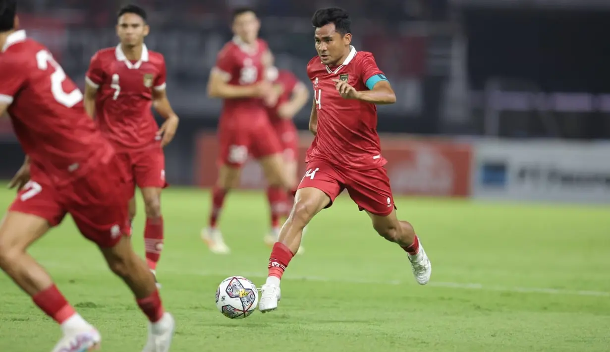<p>Sepanjang pertandingan, Timnas Indonesia setidaknya mampu menghasilkan enam tembakan tepat sasaran berbanding satu shot on target milik Palestina. (Foto:Dok PSSI)</p>