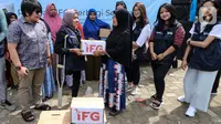 Kolaborasi IFG dan JKI Salurkan Bantuan Paket Sembako