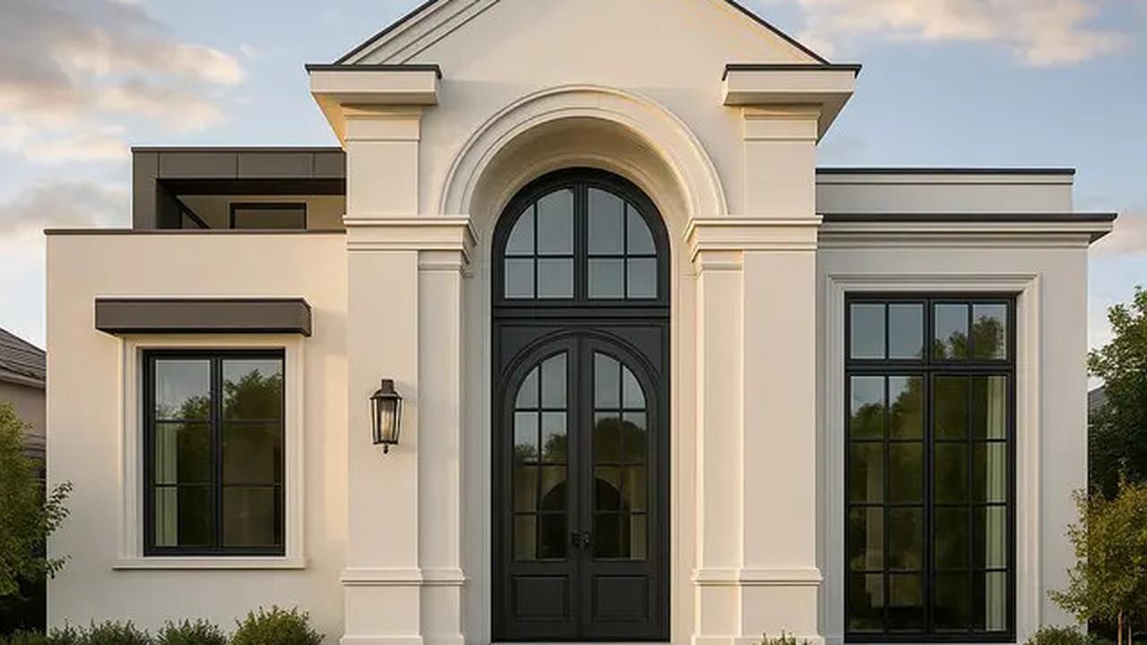 7 Model Rumah Minimalis 1 Lantai Gaya Eropa Klasik
