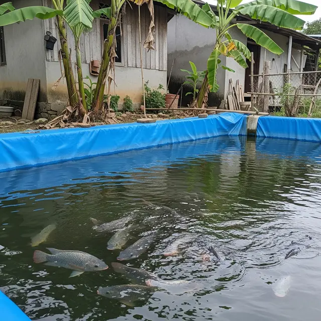 Kolam Ikan Terpal