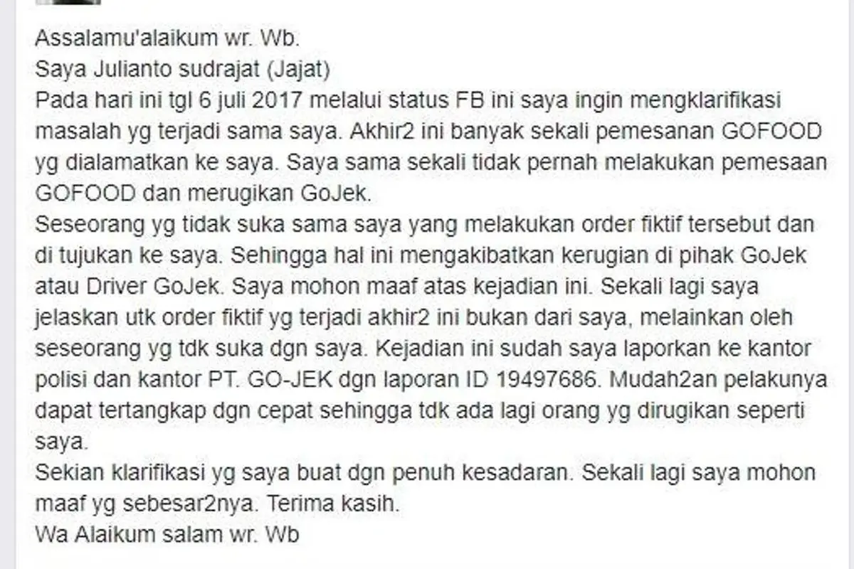 [Bintang] Gara-gara Nolak Cewek, Cowok Ini Diteror dengan Tagihan Makanan