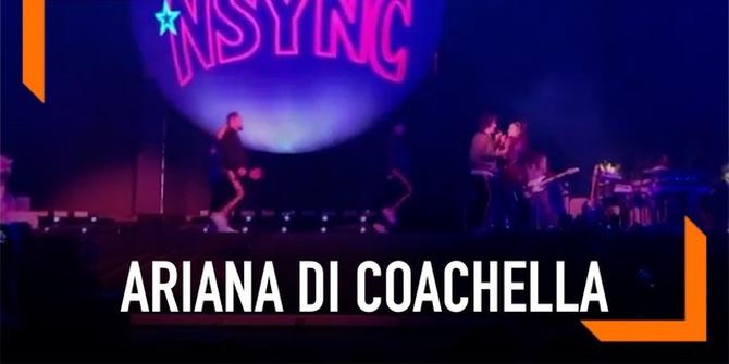 VIDEO: Ariana Grande Guncang Coachella Bareng NSYNC