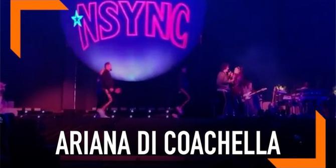 VIDEO: Ariana Grande Guncang Coachella Bareng NSYNC