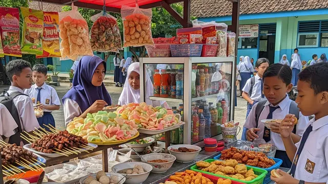 Warung Jajanan Sekolah.