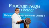 Menteri Perdagangan, Zulkifli Hasan dalam acara Indonesia Food Agri Insight On Location di Jakarta, Selasa (1/8/2023). (Foto: Biro Humas Kemendag)