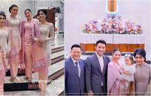 6 Potret Jessica Mila di Pembaptisan Putrinya, Padukan Songket dan Kebaya Pink