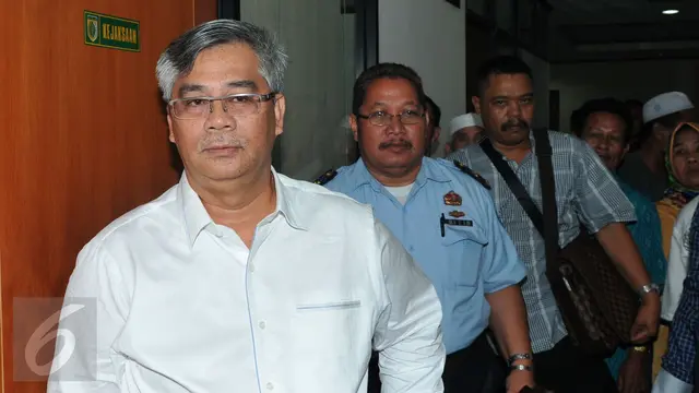 20151005- Akil Mochtar Jadi Saksi Bupati Empat Lawang-Jakarta