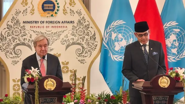 Sekretaris Jenderal Perserikatan Bangsa-Bangsa (PBB) Antonio Guterres