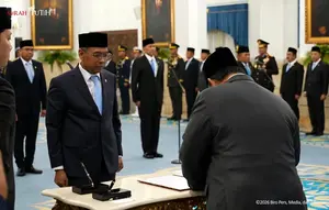 Satyawan Pudyatmoko Dilantik Jadi Kepala Badan Pengelolaan Gambut dan Mangrove