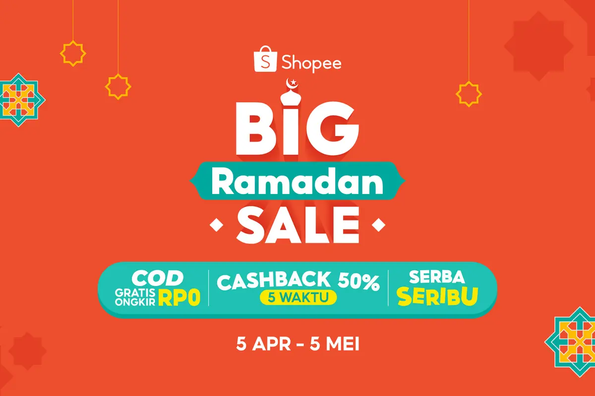Rayakan Indahnya Momen Ramadan, Shopee Big Ramadan Sale 2022 Banjir Promo Terbaik